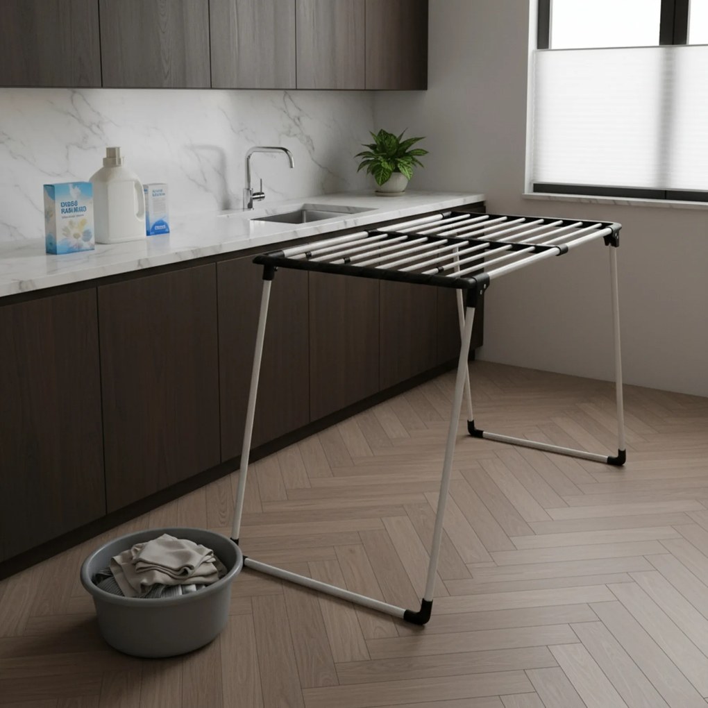 Teleskopowa suszarka na pranie, 100-163 cm, LALEA