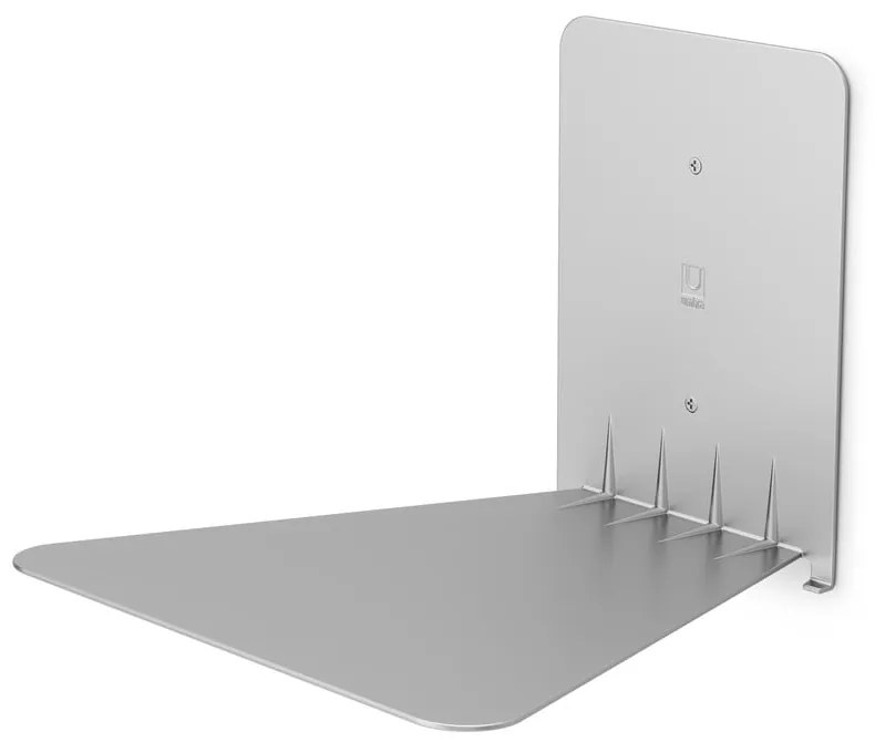 Srebrne metalowe półki zestaw 3 szt. 18 cm Conceal – Umbra