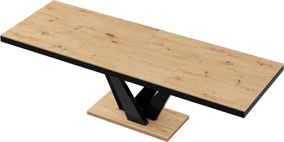 Nowoczesny stół rozkładany do jadalni Vegas Hubertus dąb