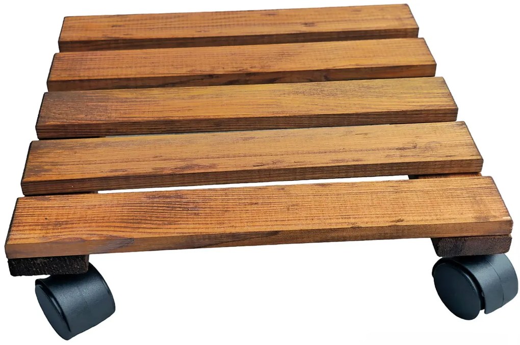 Brązowy kwietnik pod kwiaty R8-P62