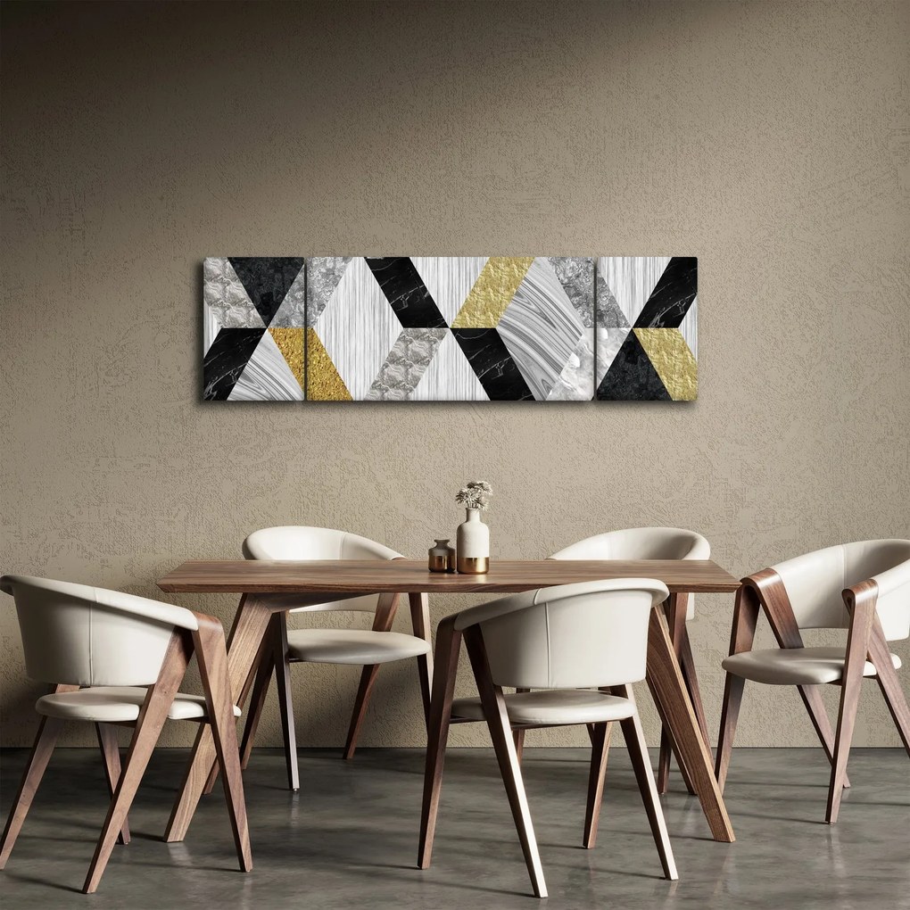 Obraz - Teksturowany wystrój (170x50 cm)