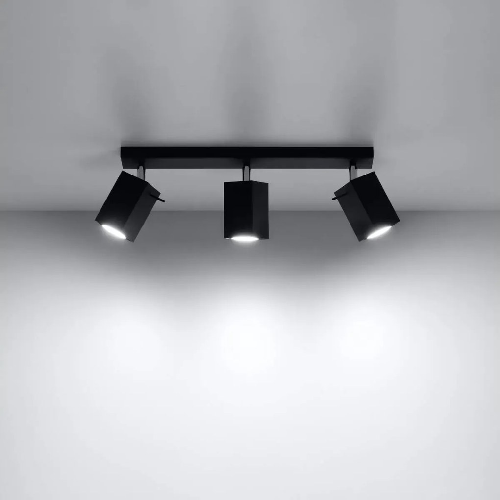 Listwa oświetleniowa MERIDA 3 czarny SOLLUX LIGHTING