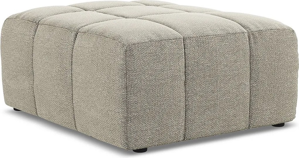 Pufa - z tkaniny bouclé - kreci - ALOHA