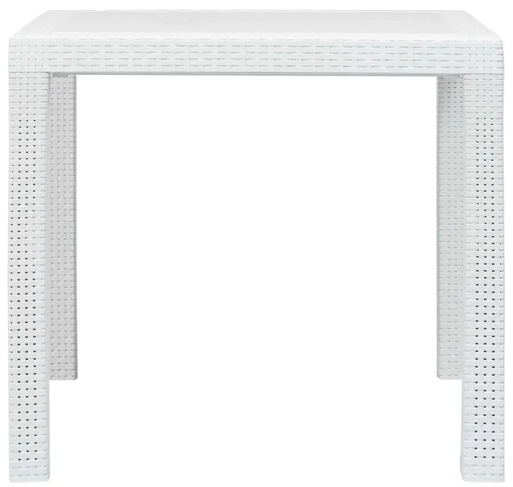 Zestaw białych mebli ogrodowych P2-P65