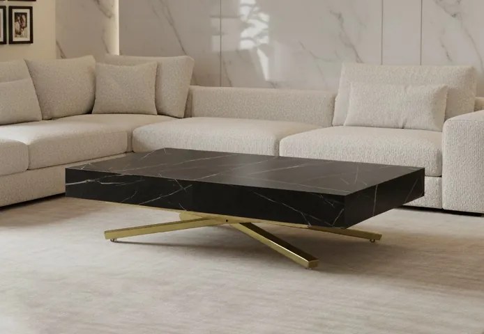 Ławostół podnoszony i rozkładany Sanna X, podstawa złota