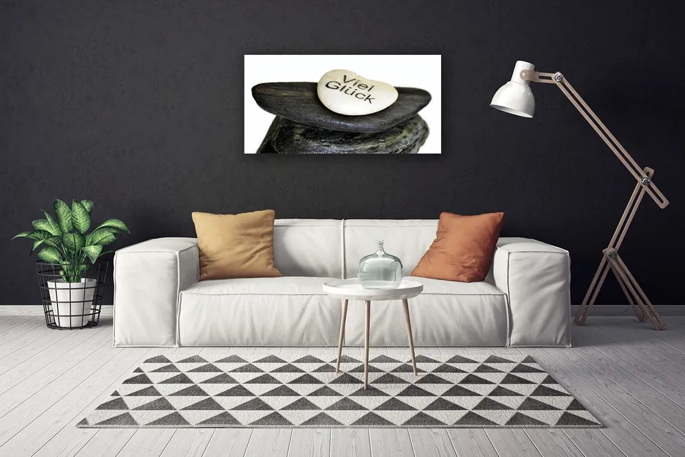 Obraz drukowany na płótnie Artystyczny Układ Kamieni