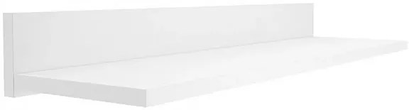 Biała Nowoczesna Półka Ścienna 40 Cm H4-R01