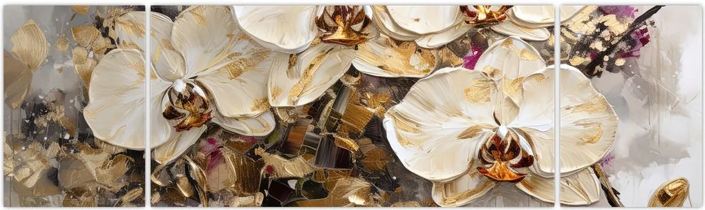 Obraz - Storczyki (170x50 cm)