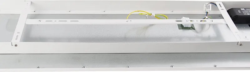 Nowoczesna lampa sufitowa stalowa 120 cm z LED 4-stopniowym ściemniaczem - Liv