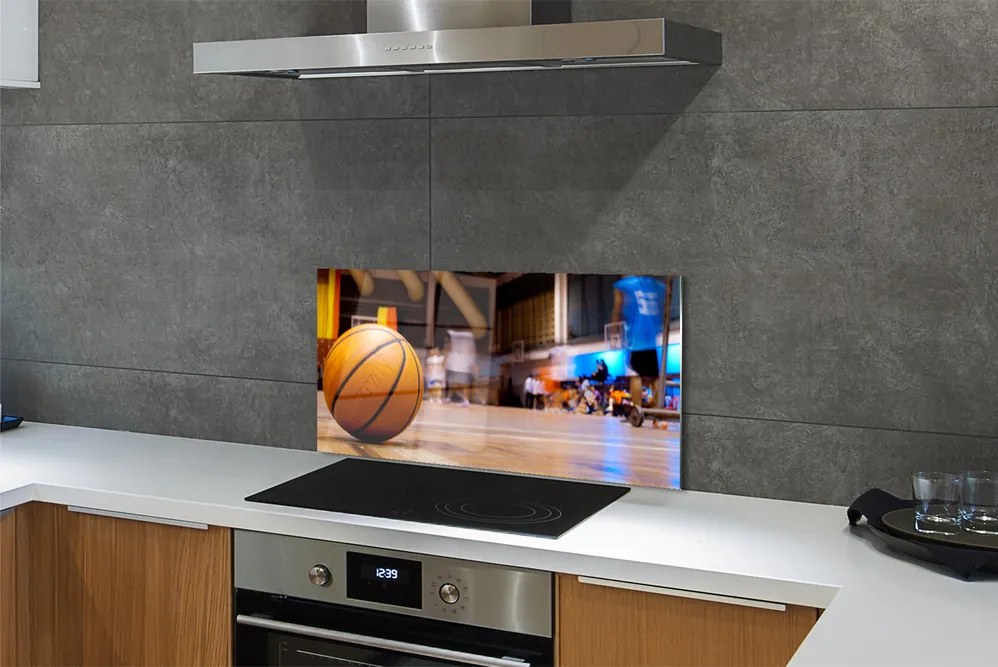 Szkło do Kuchni na Ścianę Rywalizacja na Boisku do Kosza