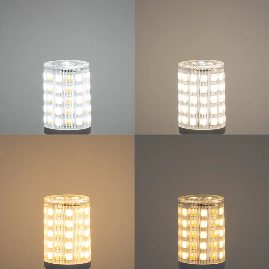 Zestaw 3 inteligentnych żarówek LED G9 z funkcją ściemniania 2,5 W 250 lm 2700 K-6500 K z Zigbee Smart Hub