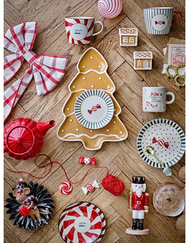 Szklane ozdoby świąteczne wykonane ręcznie zestaw 3 szt. 6 cm Festive – Bloomingville