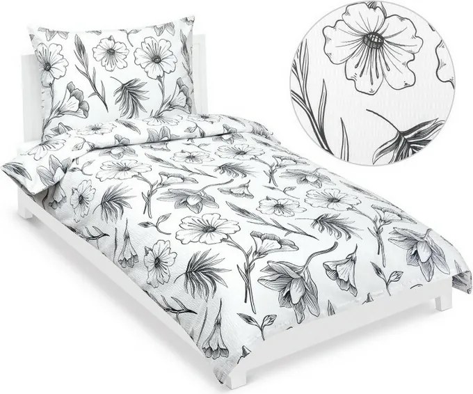 Bellatex Pościel z kory Hibikus, 140 x 220 cm, 70 x 90 cm, 140 x 220 cm, 70 x 90 cm