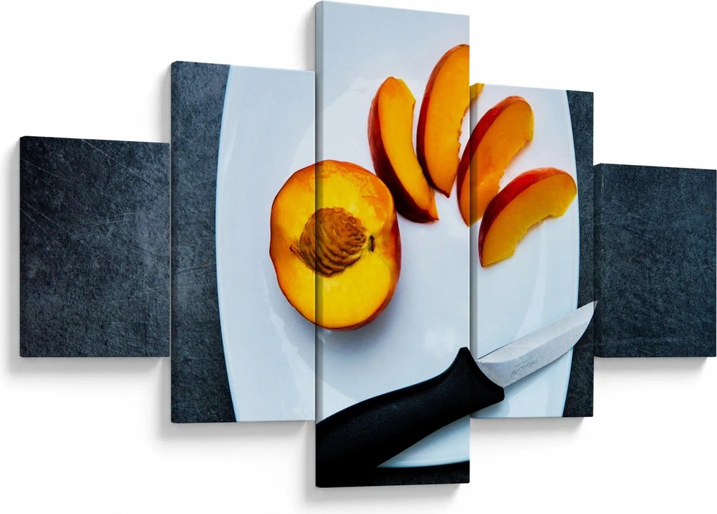 Obraz brzoskwini (125x70 cm)