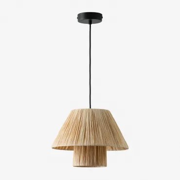 Lampa Sufitowa Wisząca Z Rafii Aruel Design Miel - Sklum