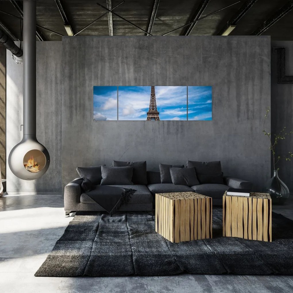 Obraz - Wieża Eiffla (170x50 cm)