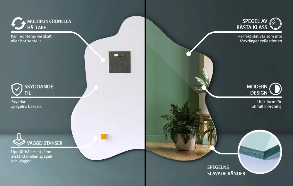 Lustro plama asymetryczne