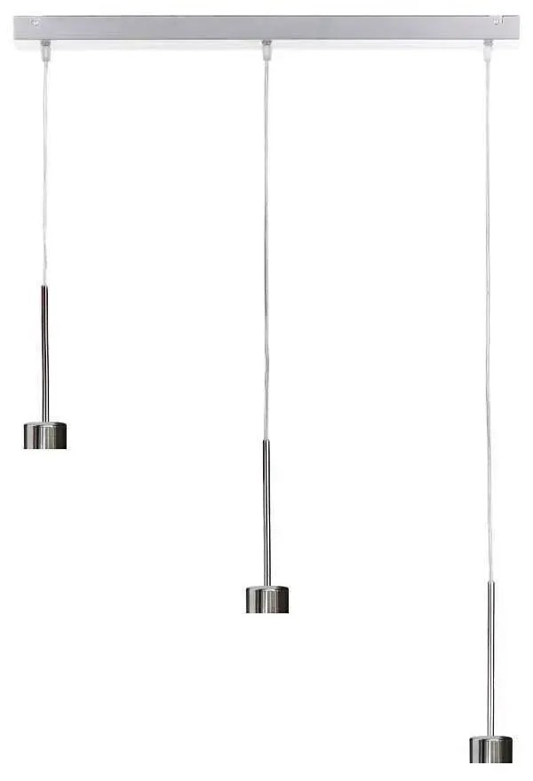Lampa wisząca z podłużnymi kloszami na stalowym stelażu - EX393-Riwas - 5 kolorów