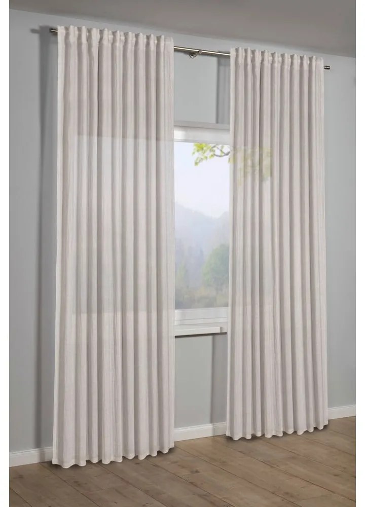 Beżowa zasłona 135x245 cm Etamine – Sehlbach