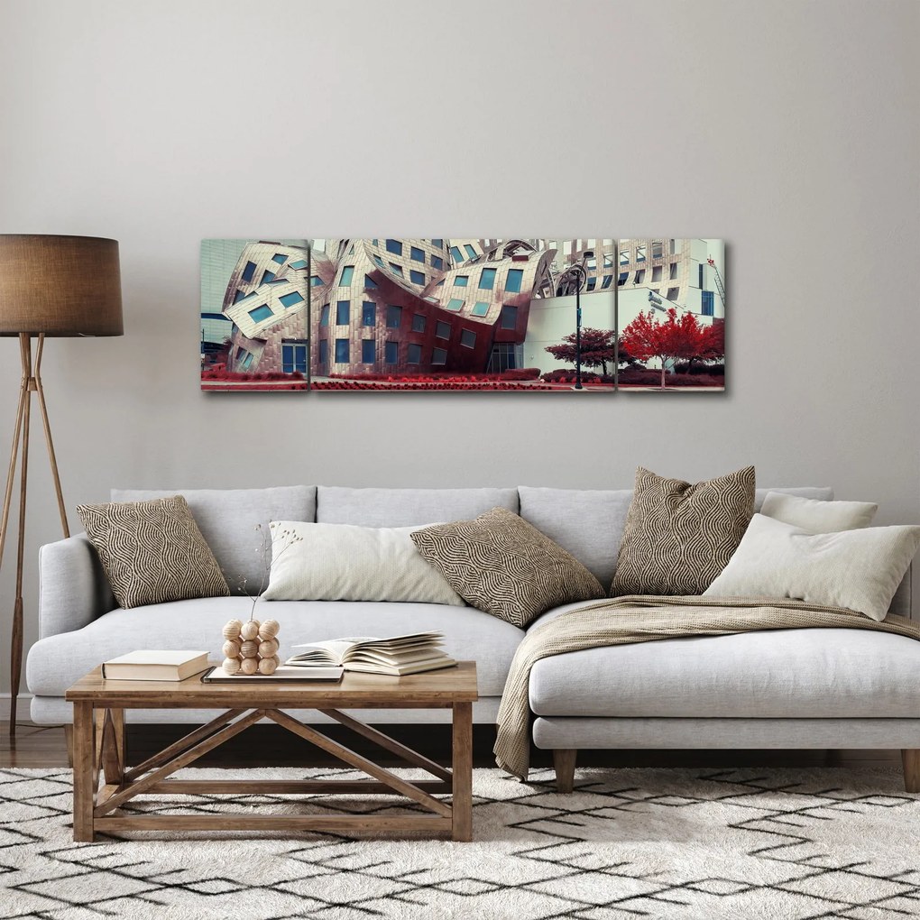 Obraz - budynek architektoniczny (170x50 cm)