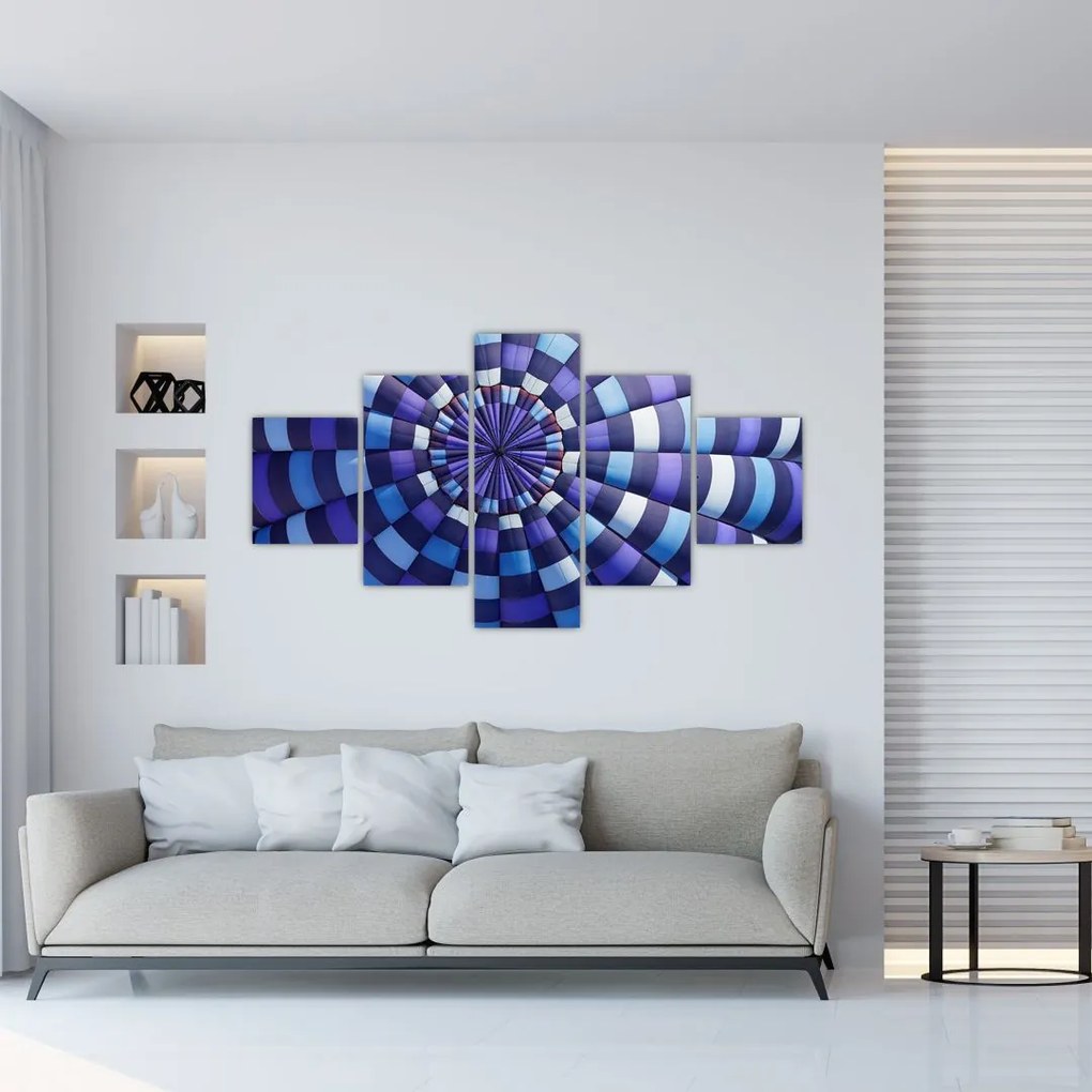 Obraz struktury latającego balonu (125x70 cm)