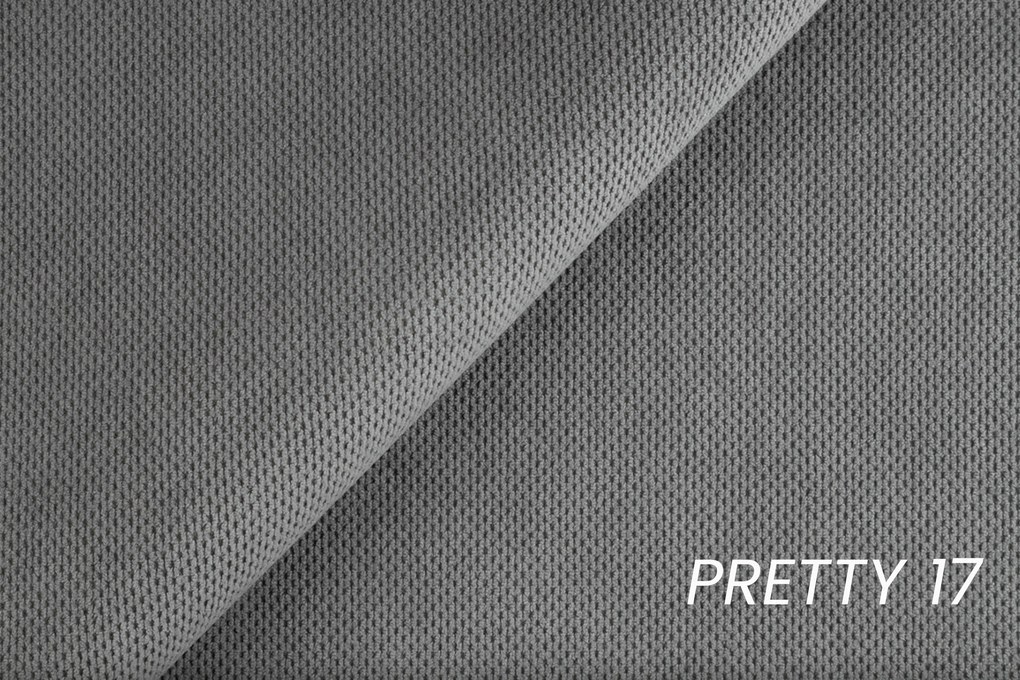Narożnik Nardo Maxi z funkcją spania prawostronny - szary plusz Pretty 17