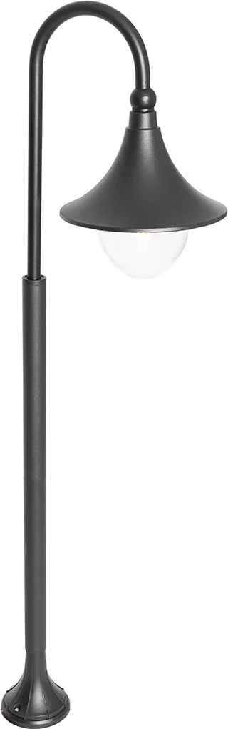 Inteligentna latarnia ogrodowa czarna 125 cm IP44 z Wi-Fi A60 - Daphne