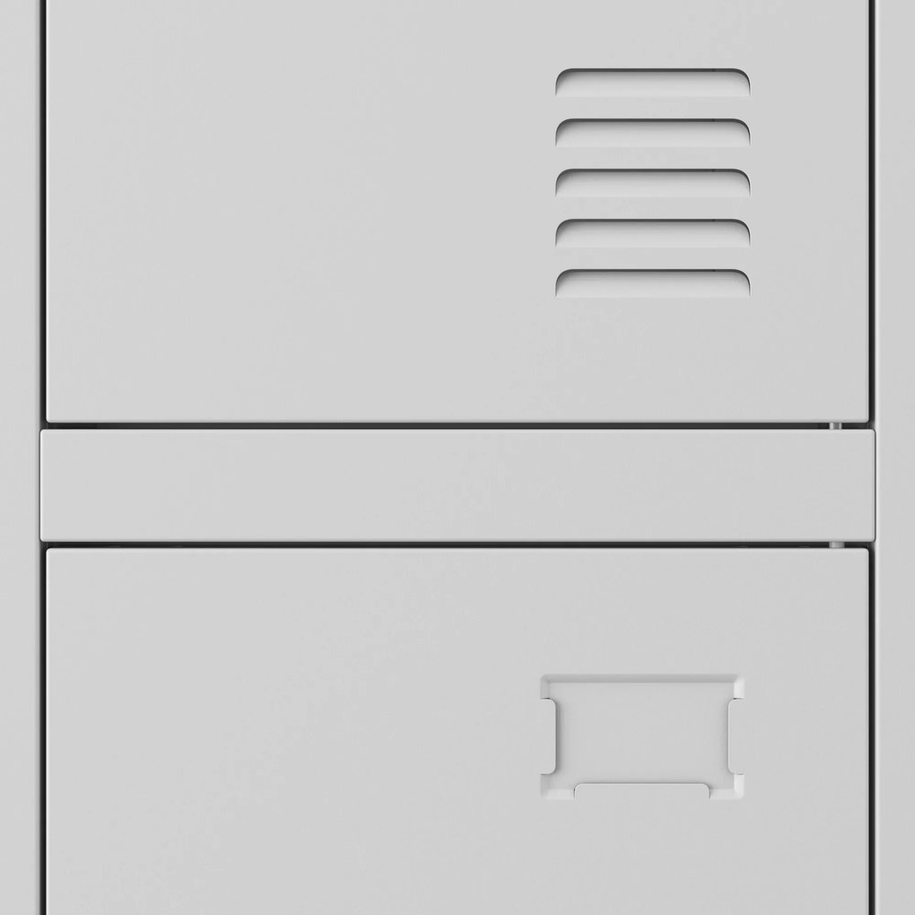 Szafka socjalna ubraniowa BHP szara: IGOREK 1 Plus