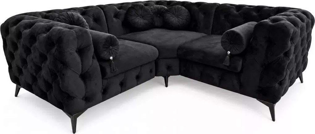 Narożnik Moet 202x202 glamour pikowany Chesterfield personalizowany