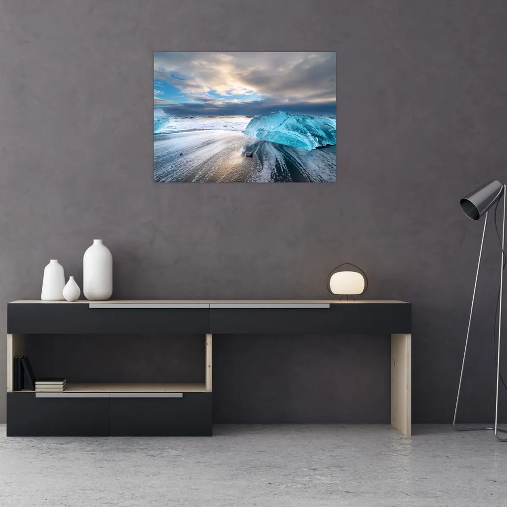 Obraz - Diamond Beach (70x50 cm)