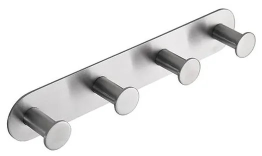 Wieszak 25,5x4,5 cm stal nierdzewna/srebrny