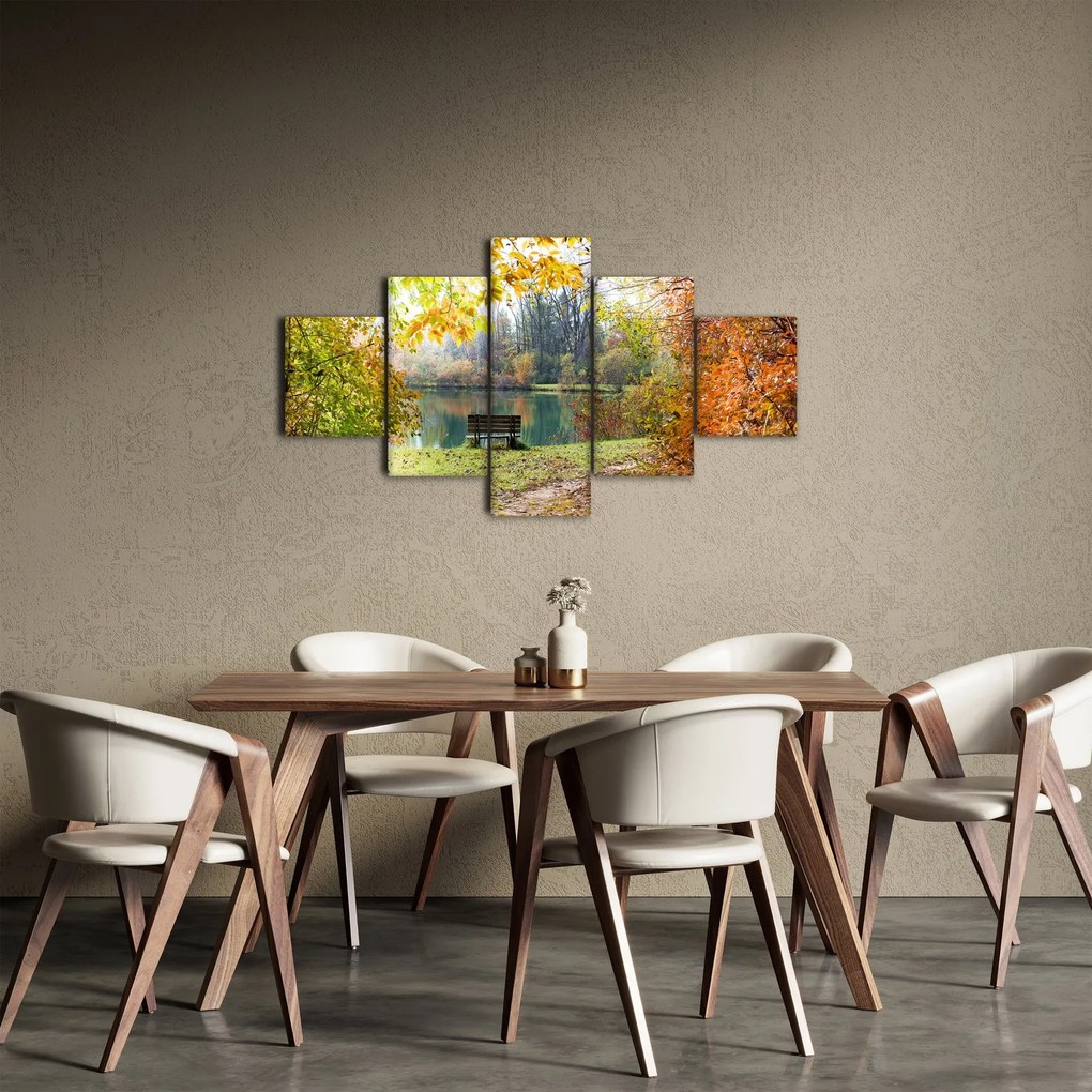 Obraz stawu (125x70 cm)