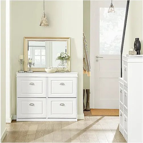 Szafka na buty z 4 drzwiami FSR79-W