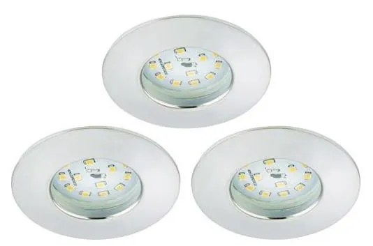 Briloner 8316-039-ZESTAW 3x LED Ściemnialne oświetlenie łazienkowe LED/5,5W/230V IP44