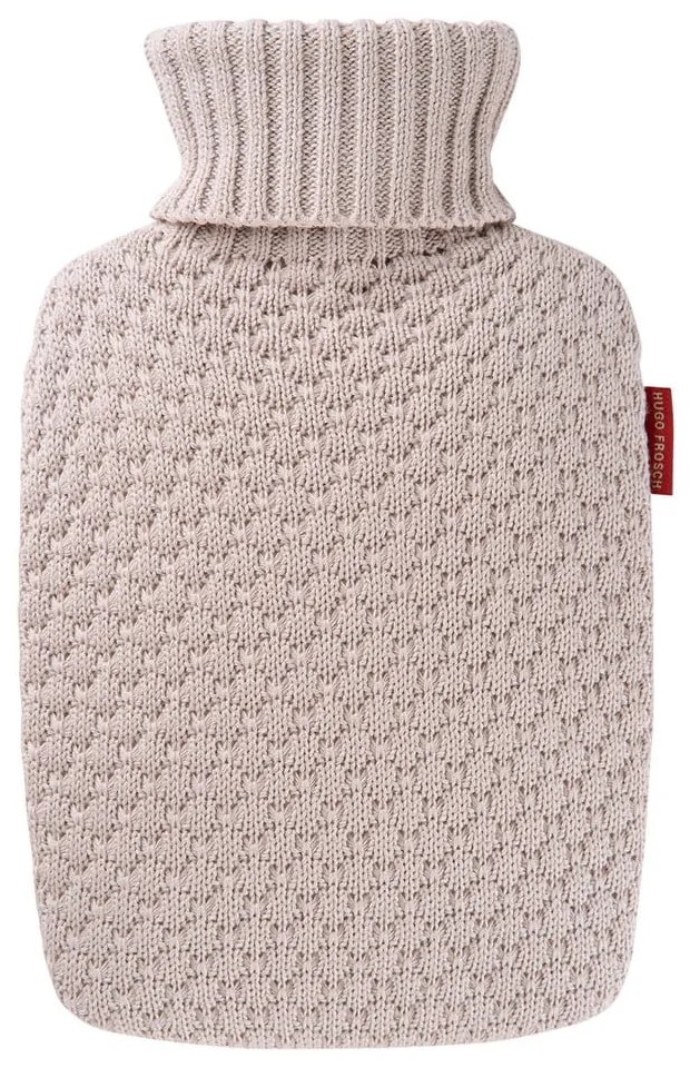 Beżowy termofor z bawełny organicznej 1,8 l Eco Classic Comfort – Hugo Frosch