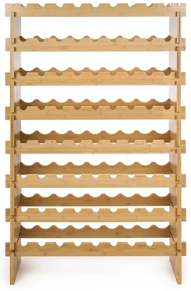G21 Bambusowy regał na wino, 72 butelki