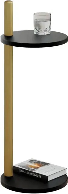 Czarny nowoczesny stolik  pomocniczy  Z2-S25