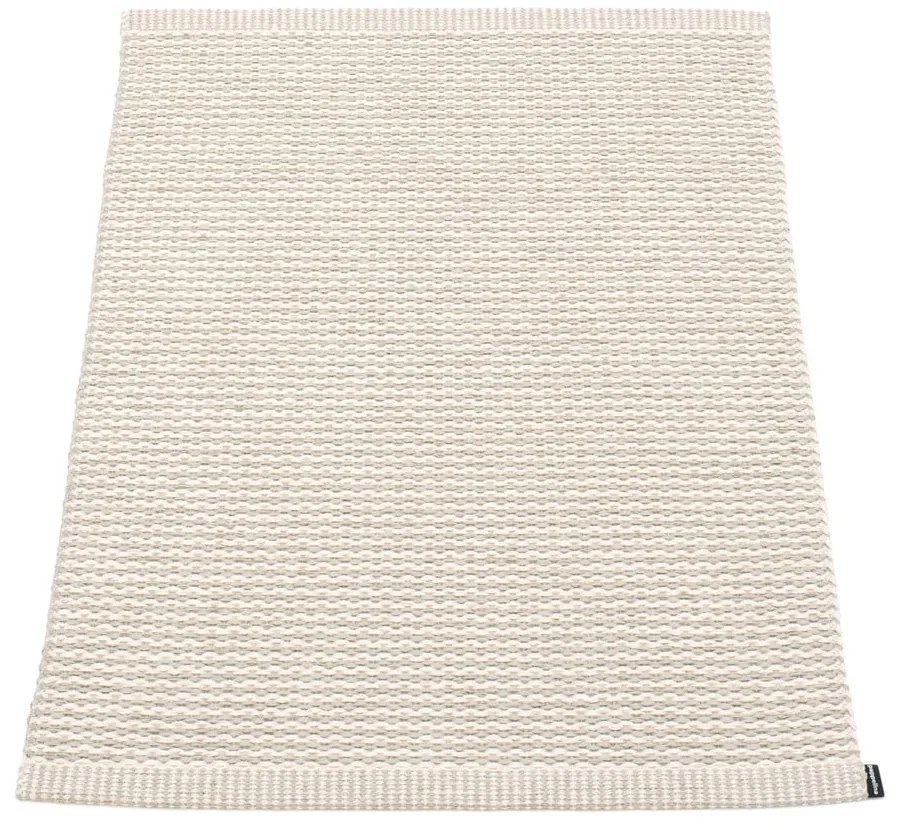 Kremowy dywan odpowiedni na zewnątrz 60x85 cm Mono Linen Vanilla – Pappelina