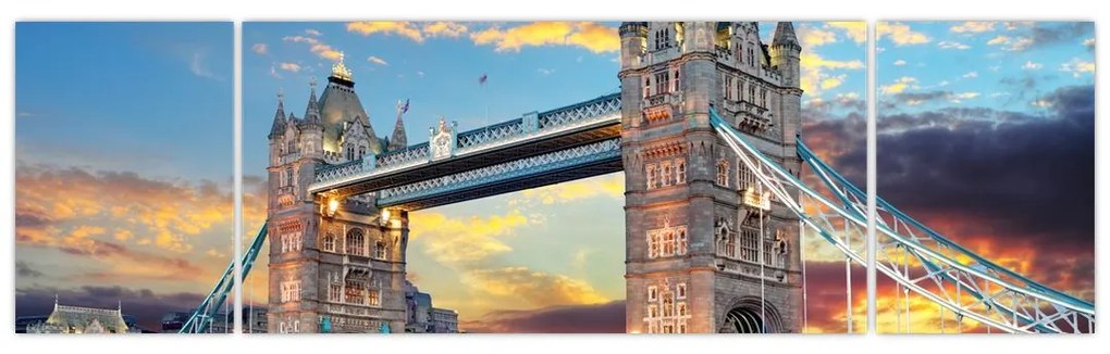 Obraz - Tower Bridge, Londyn, Anglia (170x50 cm)