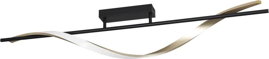 Eglo 902134-LED Lampa sufitowa CONAPRATO LED/20W/230V 2700/4000/6500K czarna/złota