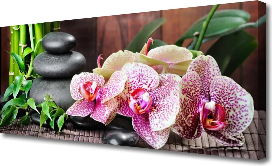 Obraz canvas Orchidea w Klimacie Zen