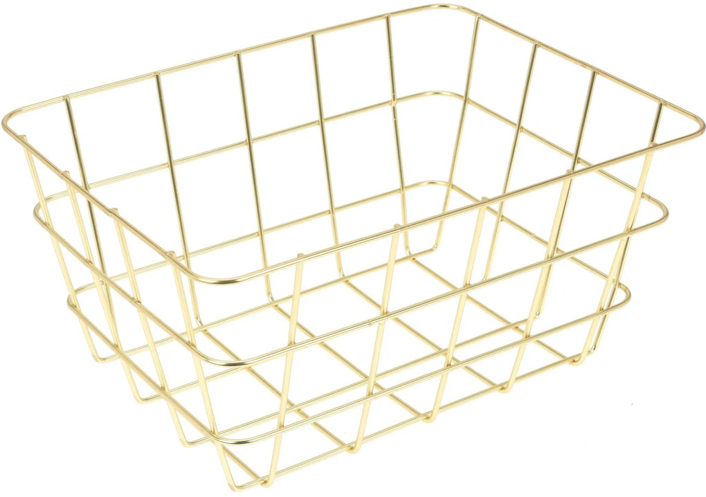 Ozdobny metalowy koszyk