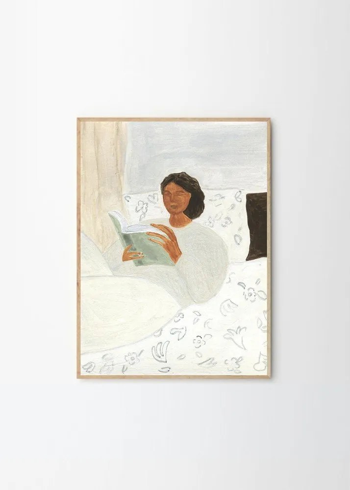 Plakat 50x70 cm Morning Read – Isabelle Vandeplassche – The Poster Club