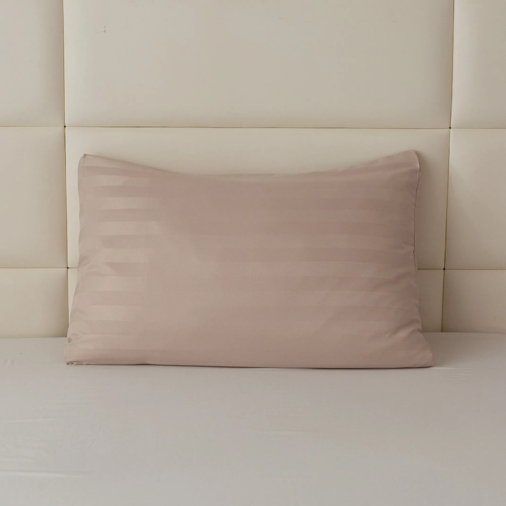 Poszewka na poduszkę JASMINE 50x70 cm beżowy, hotelowa kieszeń