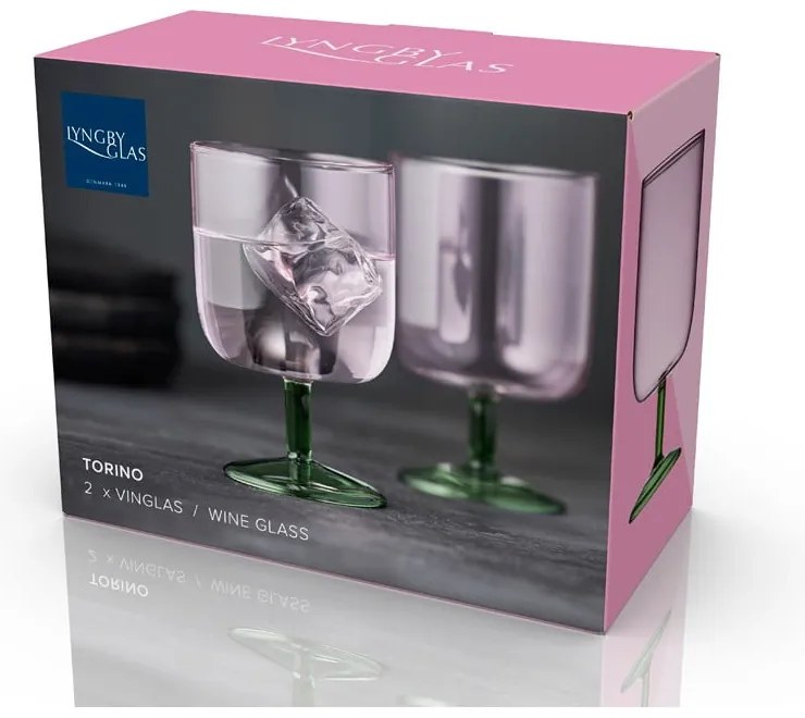 Kieliszki do wina zestaw 2 szt. 300 ml Torino – Lyngby Glas