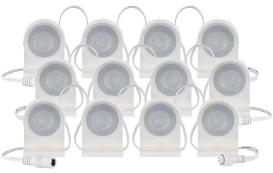 LED RGBIC+CCT Łańcuch dekoracyjny GoSmart 12xLED/7W/230V 255 cm Wi-Fi Tuya