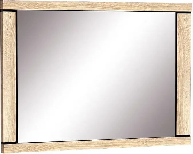 Lustro ścienne w ramie dąb sonoma E8-D44