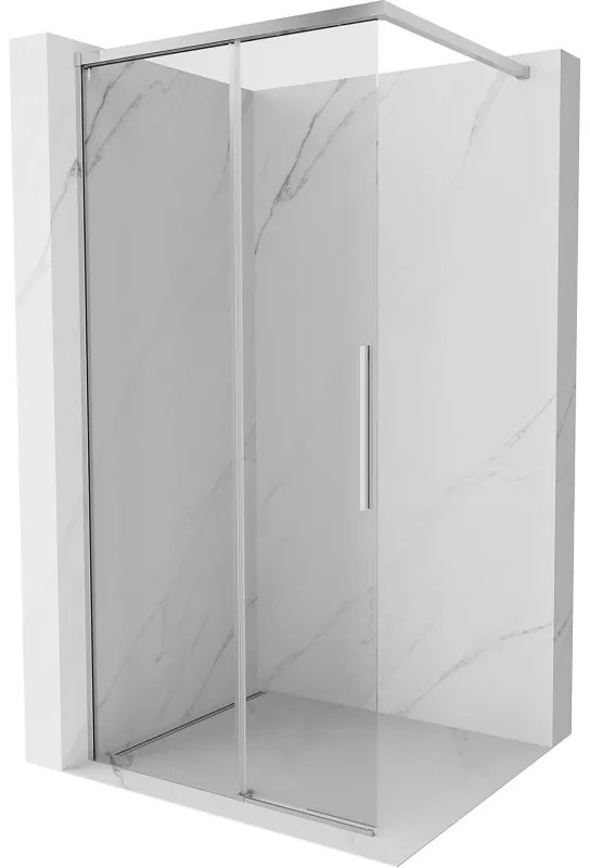 Mexen Rox ścianka prysznicowa Walk-in 70 x 200 cm, transparent 8 mm, chrom - 8C2-070-003-01-00