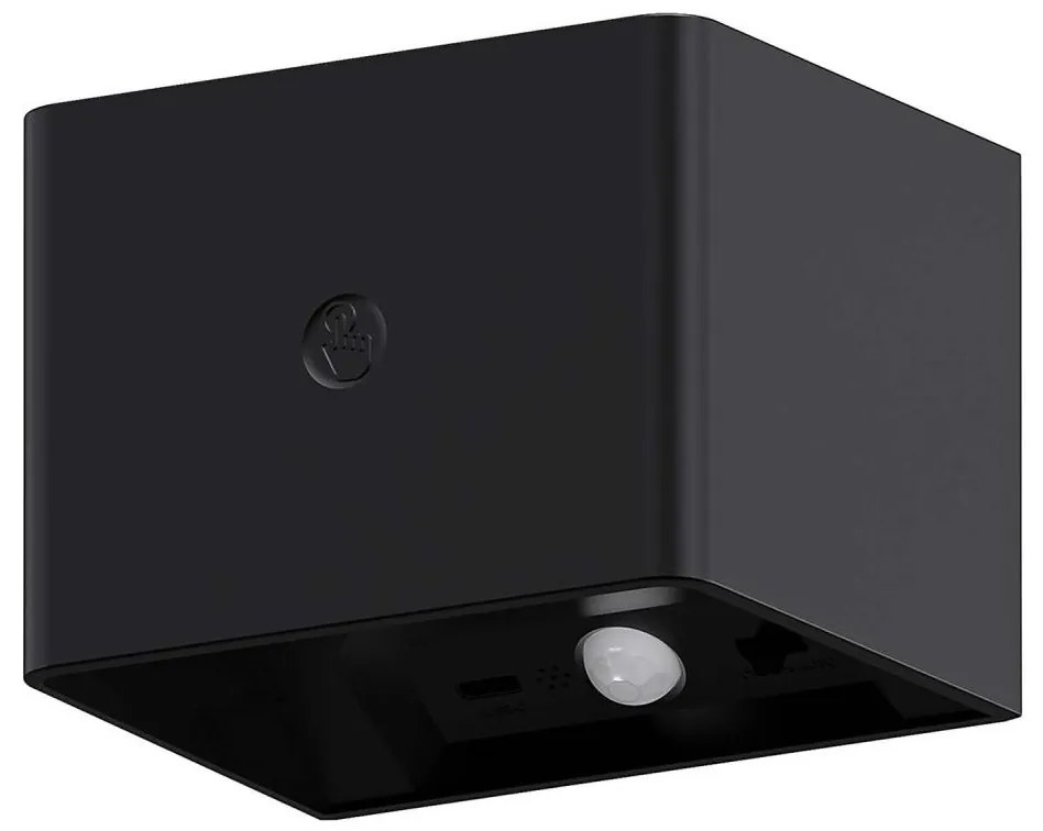 LED Kinkiet z czujnkiem ruchu MIRI LED/2,5W/3,7V 3000-6400K 4000 mAh czarny