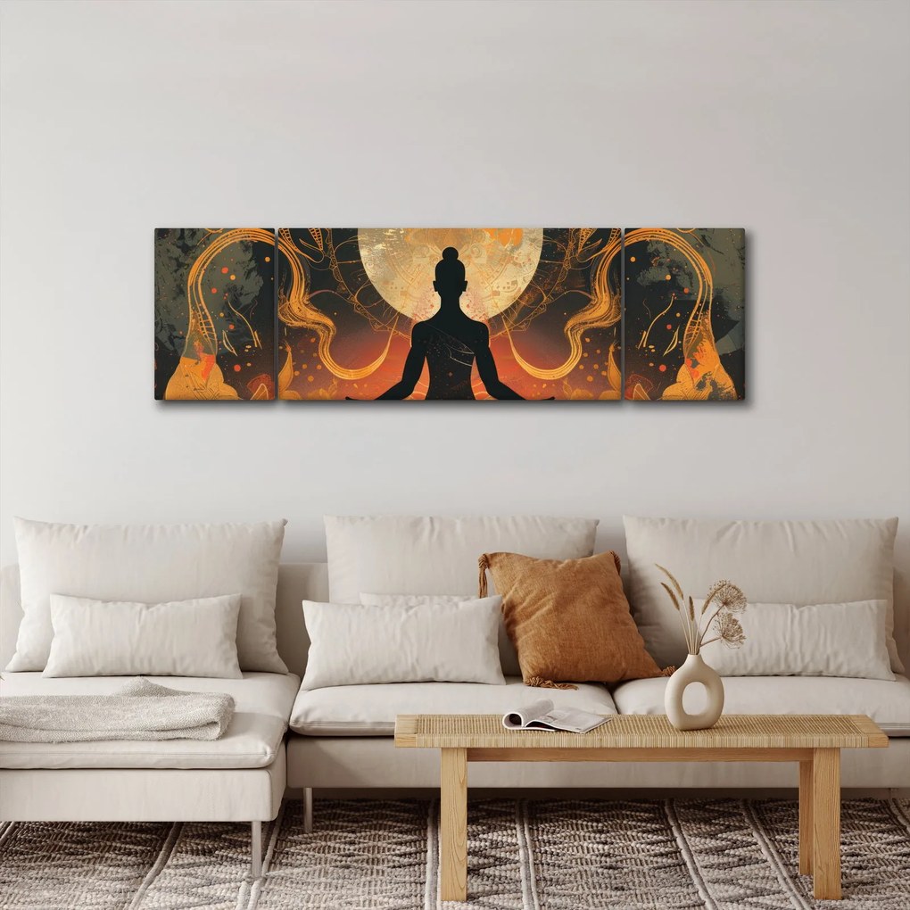 Obraz - Medytacja (170x50 cm)